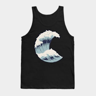Great waves Tank Top